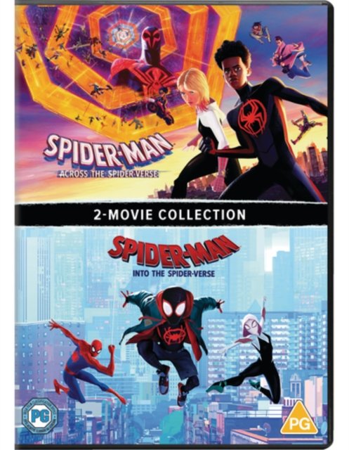 Cover for Joaquim Dos Santos · Spider-Man - Across The Spider-Verse / Spider-Man - Into The Spider-Verse (DVD) (2023)
