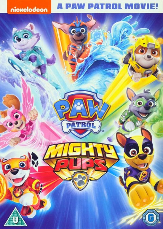 Cover for Paw Patrol: Mighty Pups · Paw Patrol - Mighty Pups (DVD) (2019)