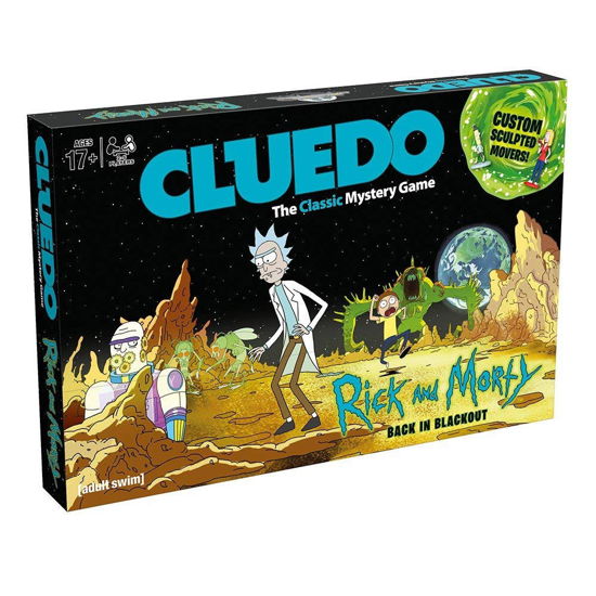 Rick & Morty Cluedo - Rick & Morty - Jogo de tabuleiro - HASBRO GAMING - 5053410003210 - 1 de novembro de 2018