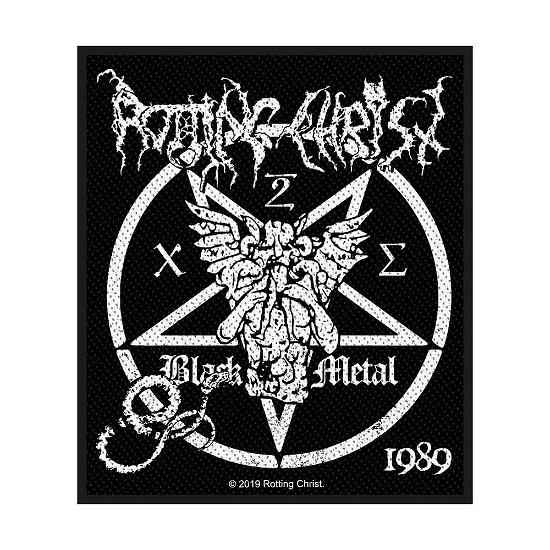 Cover for Rotting Christ · Rotting Christ Standard Woven Patch: Black Metal (Patch) (2019)