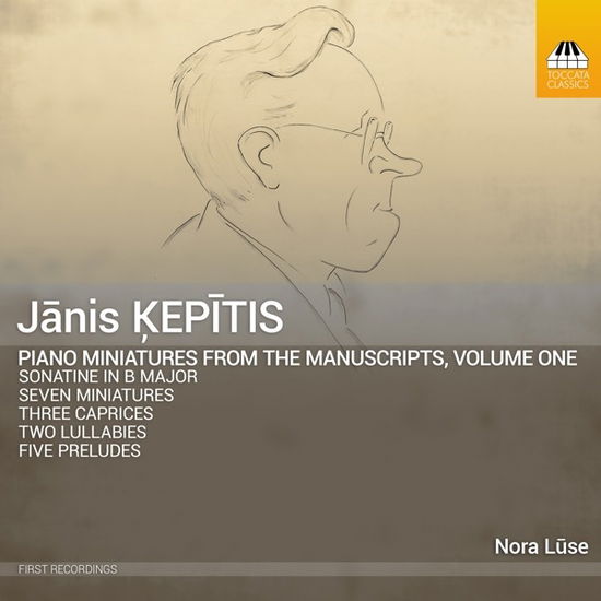 Cover for Nora Lūse · Jānis Ķepītis: Complete Music For Solo Piano, Volume One (CD) (2024)