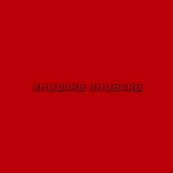 Cover for Voyeurs · Rhubarb Rhubarb (LP) [Standard edition] (2020)