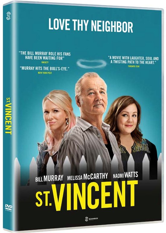 Cover for Bill Murray / Melissa McCarthy / Naomi Watts · St. Vincent (DVD) (2015)