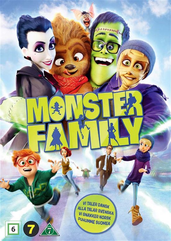 Monsteriperhe (DVD) (2022)