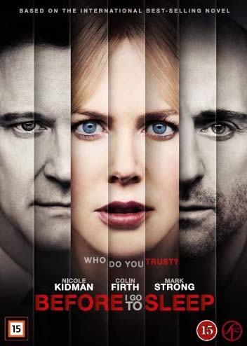 Cover for Nicole Kidman / Colin Firth / Mark Strong · Before I Go to Sleep (DVD) (2015)