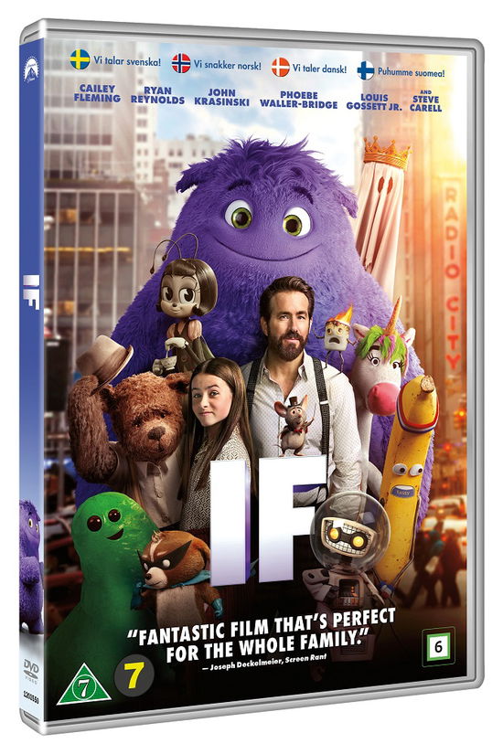 Cover for If (Imaginary Friends) (Dvd) (DVD) (2024)