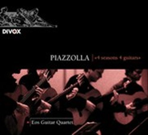Cover for Piazzolla / Assad / Bellinati / Eos Guitar Quartet · 4 Seasons 4 Guitar (CD) [Digipak] (2010)