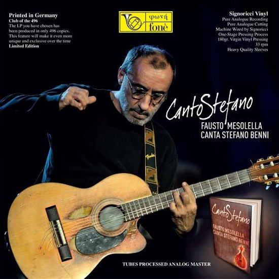 Cover for Fausto Mesolella · Canto Stefano (LP) [180 gram edition] (2020)