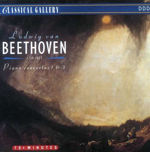 Cover for Beethoven / Jordao / Nova Filarmonia Portuguesa · Beethoven: Pno Ctos Nos 1 &amp; 3 (CD) (2013)