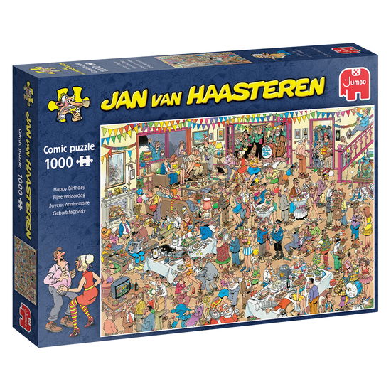 Cover for Jan Van Haasteren · Happy Birthday (1000 Pieces) (1119801835Â ) (Toys)