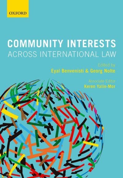 Cover for Community Interests Across International Law (Hardcover bog) (2018)