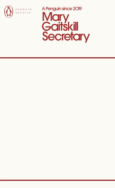 Secretary - Penguin Archive - Mary Gaitskill - Books - Penguin Books Ltd - 9780241752210 - April 17, 2025