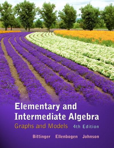 Cover for Marvin L. Bittinger · Elementary &amp; Intermediate Algebra: Graphs &amp; Models plus MyMathLab / MyStatLab -- Access Card Package (Book) (2013)