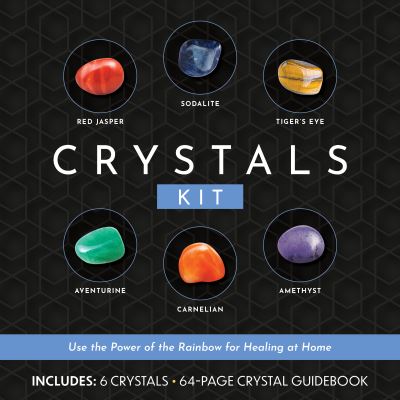 Cover for Editors of Chartwell Books · Crystals Kit: Use the Power of the Rainbow for Healing at Home - Includes: 6 Crystals, 64-page Crystal Guidebook (Bok) (2022)