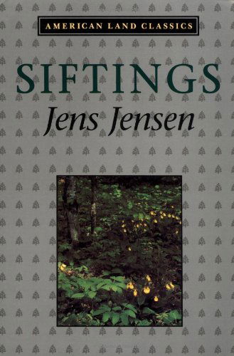 Cover for Jens Jensen · Siftings - American Land Classics (Paperback Book) [Johns Hopkins Paperbacks Ed edition] (1990)