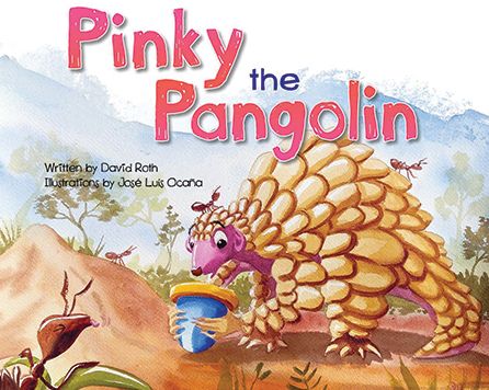 Cover for David Roth · Pinky the Pangolin (Paperback Book) (2023)