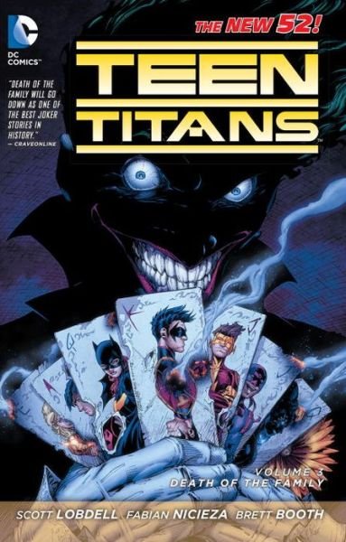 Cover for Scott Lobdell · Teen Titans Vol. 3: Death of the Family (The New 52) (Paperback Book) (2013)