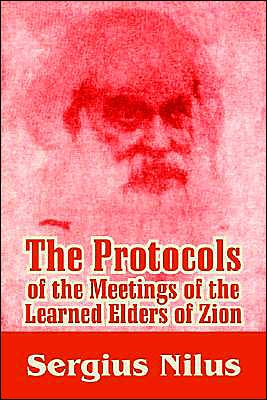 Cover for Serg'iei Nilus · The Protocols of the Meetings of the Learned Elders of Zion with Preface and Explanatory Notes (Paperback Book) (2003)