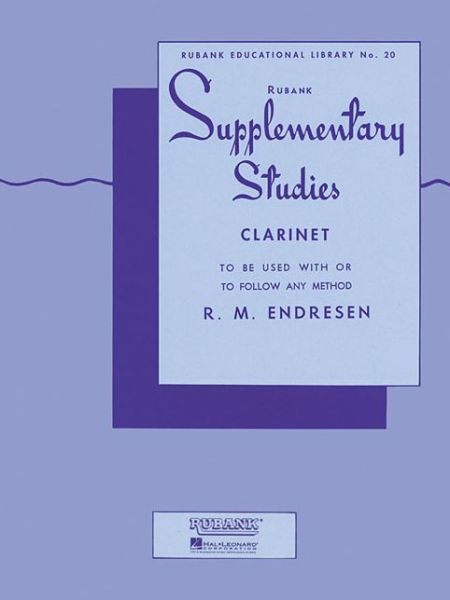 Cover for R Endresen · Rubank Supplementary Studies (Pocketbok) (2017)