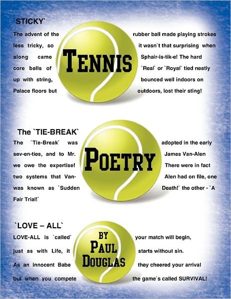 Cover for Paul Douglas · Tennis Poetry (Taschenbuch) (2010)
