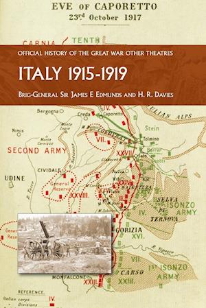Cover for Sir Brig-Gen James E Edmunds · Italy 1915-1919 : Official History of the Great War Other Theatres (Paperback Book) (2023)