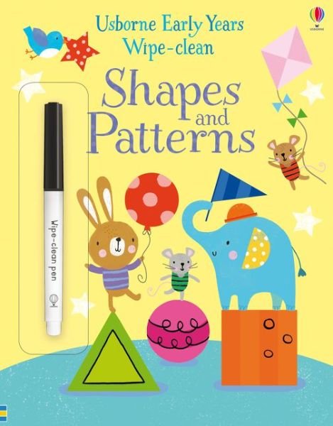 Cover for Jessica Greenwell · Early Years Wipe-Clean Shapes &amp; Patterns - Usborne Early Years Wipe-clean (Paperback Book) (2020)