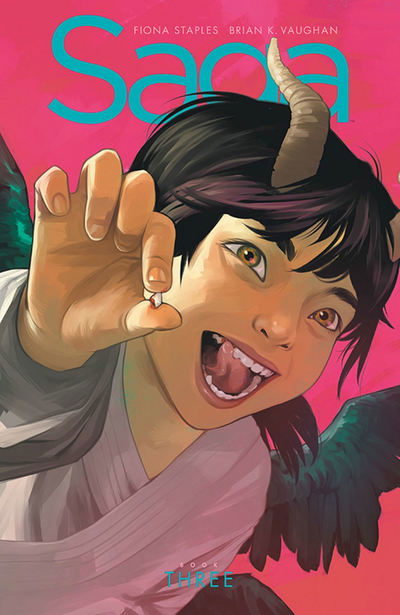 Cover for Brian K Vaughan · Saga Book Three (Hardcover Book) (2019)