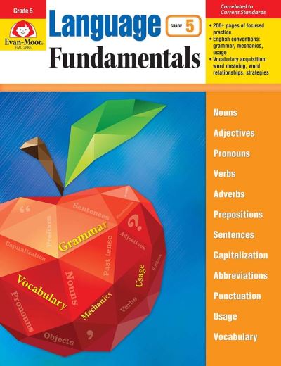 Cover for Evan-Moor Educational Publishers · Language Fundamentals, Grade 5 (Paperback Book) (2016)