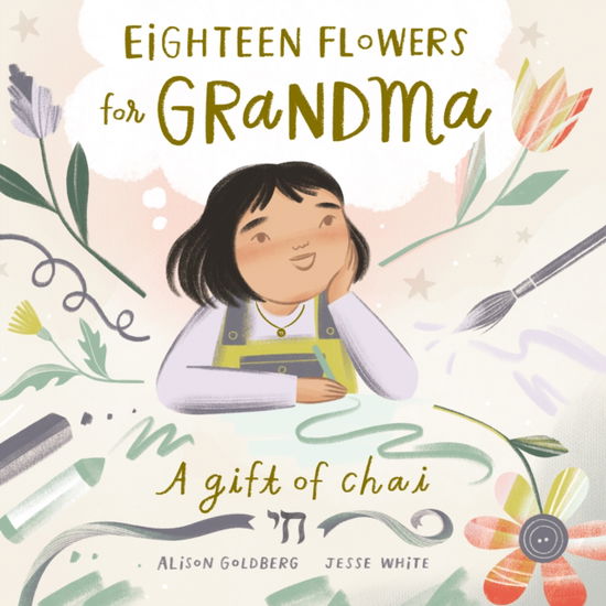 Cover for Alison Goldberg · Eighteen Flowers for Grandma (Hardcover Book) (2024)