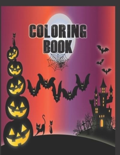 Cover for Halloween Activity Books · Coloring Book (Paperback Book) (2019)