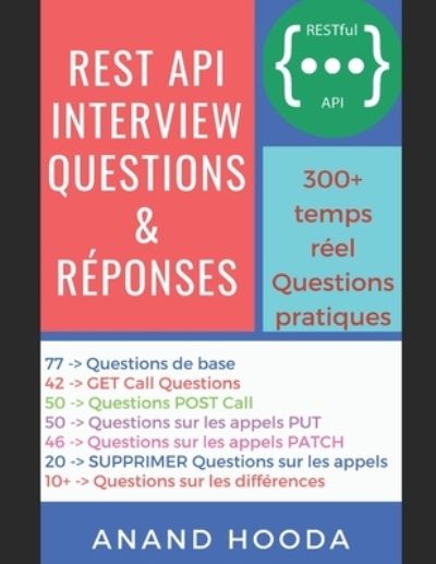 Cover for Anand Hooda · API REST Questions et reponses d'entrevue (Paperback Book) (2019)