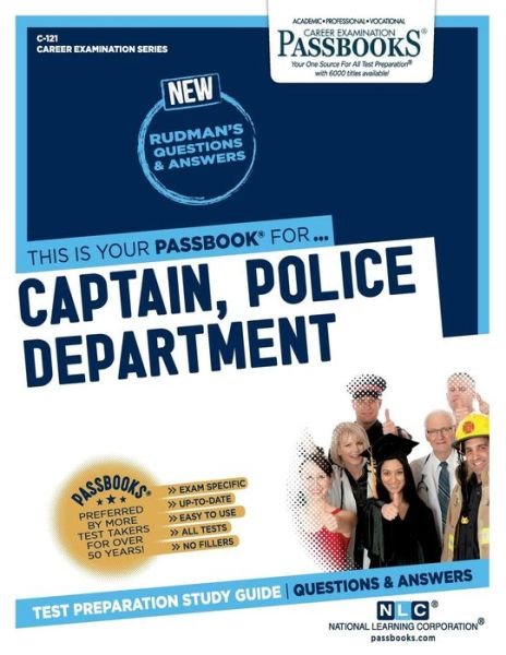 Cover for National Learning Corporation · Captain, Police Department (Paperback Bog) (2018)