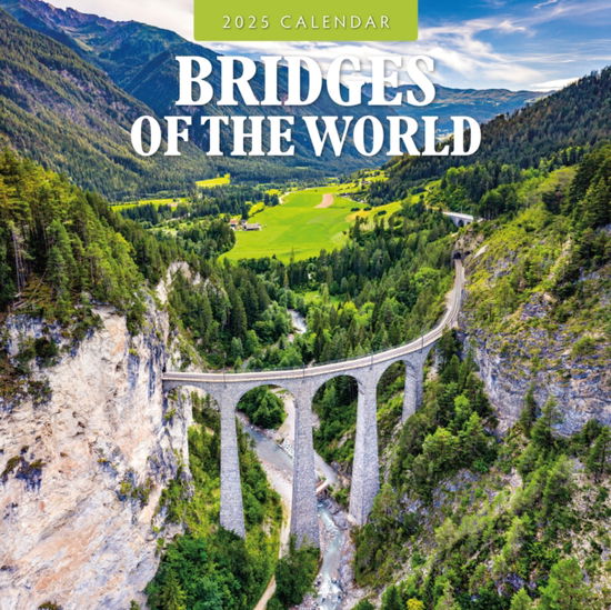 Red Robin · Bridges of the World 2025 Square Wall Calendar (Pocketbok) (2024)