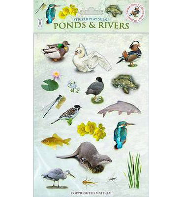 Cover for Caz Buckingham · Ponds &amp; Rivers - Sticker Play Scenes (Loose-leaf) (2014)