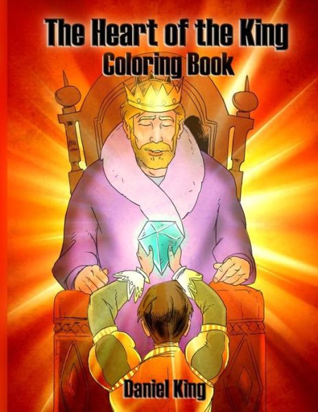 Cover for Daniel King · The Heart of the King: Coloring Book (Paperback Book) (2015)