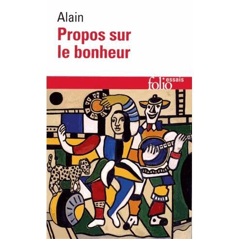 Cover for Alain · Propos sur le bonheur (Paperback Book) (1985)