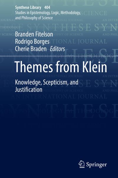 Cover for Themes from Klein (Book) [1st ed. 2019 edition] (2019)
