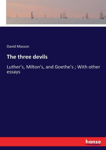 Cover for David Masson · The three devils (Taschenbuch) (2017)