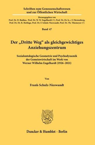Cover for Frank Schulz-Nieswandt · Der Dritte Weg ALS Gleichgewichtiges Anziehungszentrum (Paperback Bog) (2022)