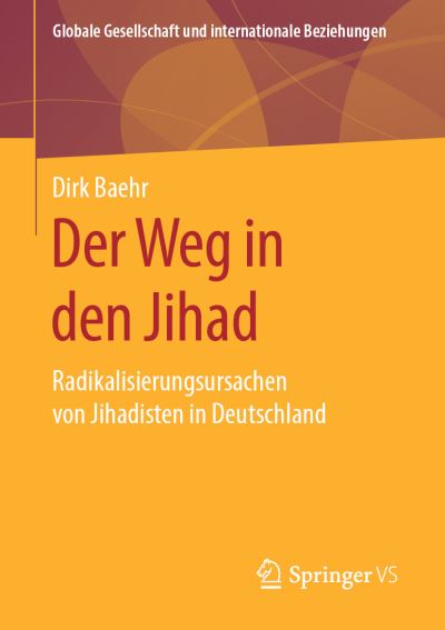 Cover for Baehr · Der Weg in den Jihad (Buch) (2019)