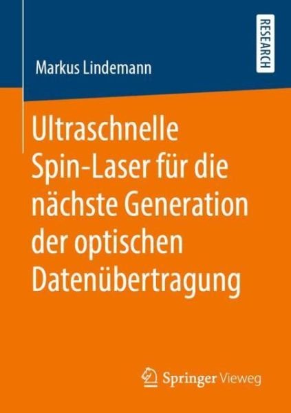 Cover for Lindemann · Ultraschnelle Spin-Laser für (Bok) (2019)