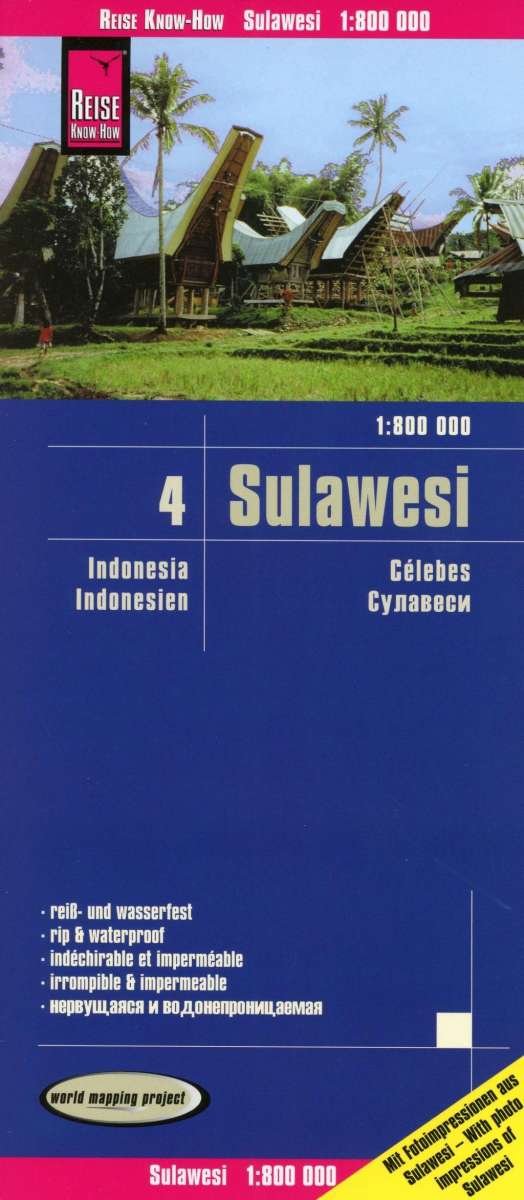 Cover for Reise Know-How · Indonesia 4 Sulawesi  (1:800.000) (Kartor) (2018)