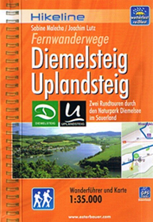 Cover for Esterbauer · Fernwanderwege Diemelsteig Uplandsteig : Zwei Rundtouren durch den Naturpark Diemelsee im Sauerland (Bog) [1. udgave] (2010)