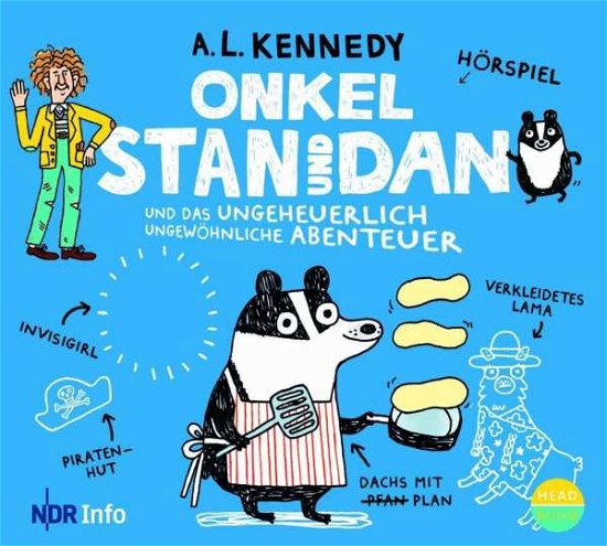 Cover for A.L. Kennedy · CD Onkel Stan und Dan und das (CD)