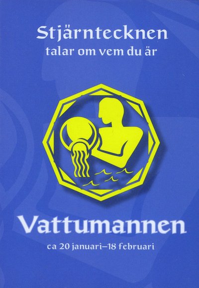 Cover for Gisela Melin · Stjärntecknen talar om vem du är : vattumannen (Paperback Book) (2008)