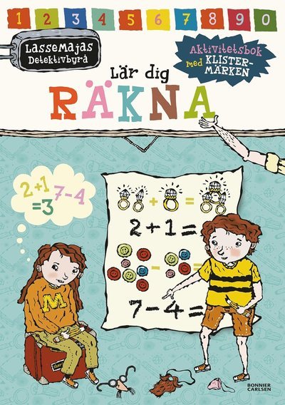 Cover for Martin Widmark · LasseMajas Detektivbyrå: LasseMajas detektivbyrå lär dig räkna (Bok) (2017)