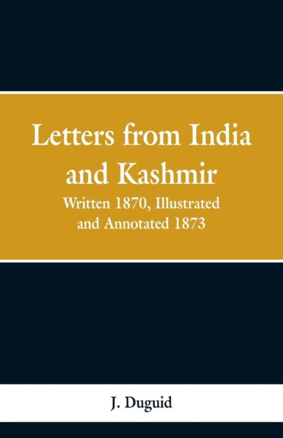 Cover for J Duguid · Letters from India and Kashmir (Paperback Book) (2019)