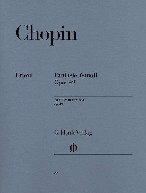 Cover for F Chopin · Fantasie f-Moll op.49,Kl.HN321 (Book) (2018)