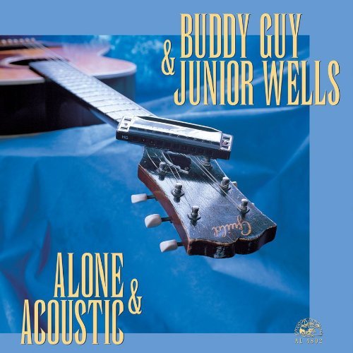 Cover for Buddy &amp; Junior Wells Guy · Alone And Acoustic (LP) (2011)