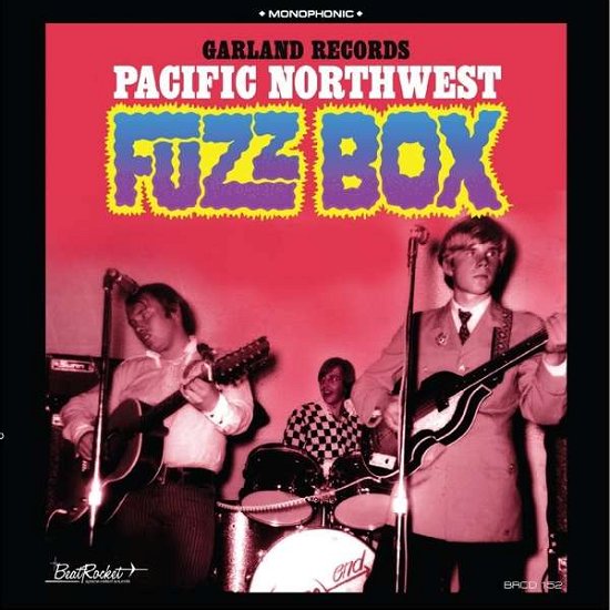 Cover for Garland Records · Pacific Northwest Fuzz Box (Blue Vinyl) (LP) [Coloured edition] (2019)